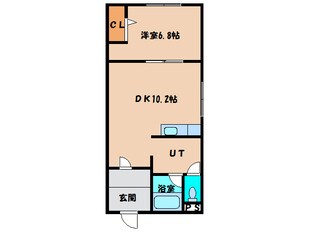 ポイント湯川の物件間取画像